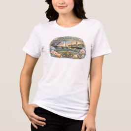 Jasmine Mystic Connecticut Vintage Nautical Tri-Blend Shirt