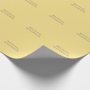 Jasmine & Schiefergraue minimalistische einfache m Geschenkpapier