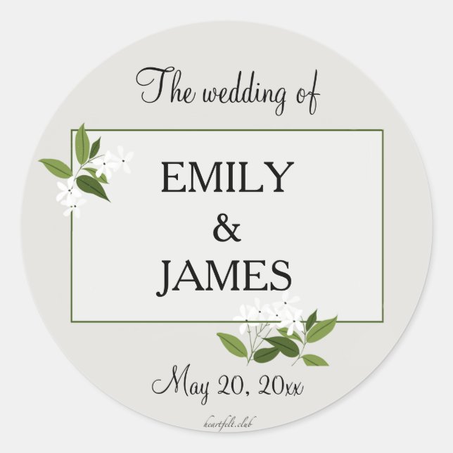 Jasmine Stickers (Vorderseite)