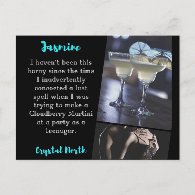 Jasmine Teaser Postcard 11 Postkarte (Vorderseite)