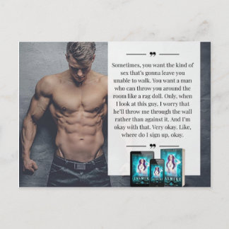 Jasmine Teaser Postcard 5 Postkarte