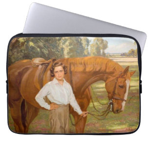 Jasmine the Horse (von Algernon Talmage) Laptopschutzhülle