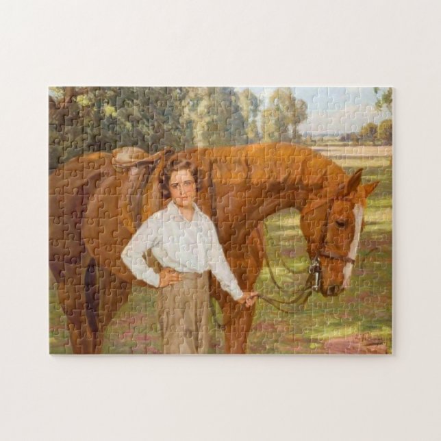 Jasmine the Horse (von Algernon Talmage) Puzzle (Horizontal)