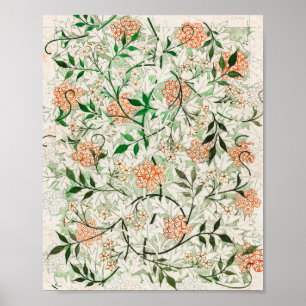 Jasmine von William Morris Poster