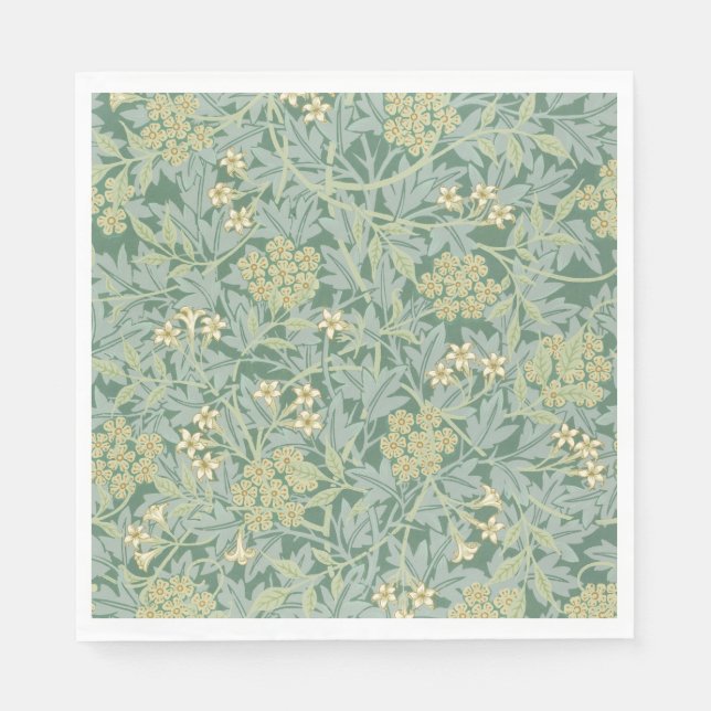 Jasmine (von William Morris) Serviette (Vorderseite)