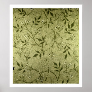'Jasmine' wallpaper design, 1872 Poster