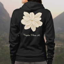 Jasmine Weiße Blume Name Vorne und Hinten