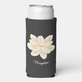 Jasmine White Flower Eleganter Name Selters Dosenkühler
