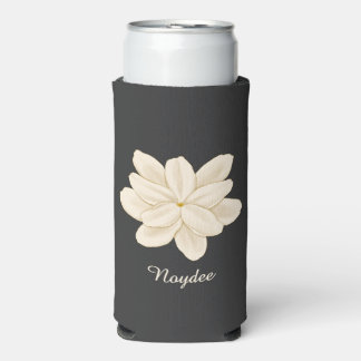 Jasmine White Flower Eleganter Name Selters Dosenkühler