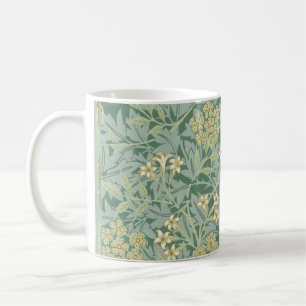 Jasmine William Morris Floral gemustert Kaffeetasse