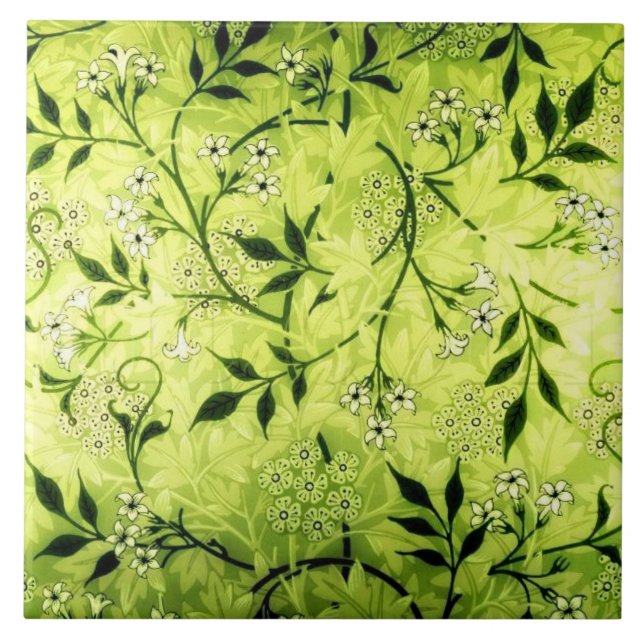 Jasminfliese Fliese (Vorderseite)