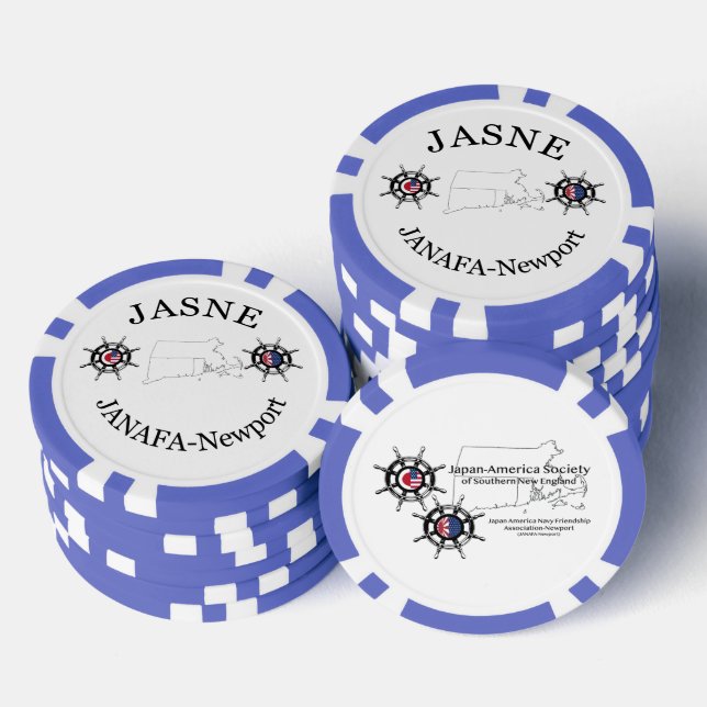 JASNE-JANAFA Challenge Coin Poker Chip (Stapel)