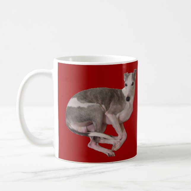 Jason die whippet Tasse (Links)