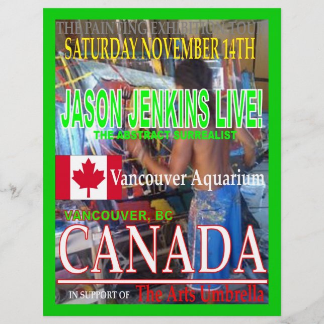 JASON JENKINS LEBT IN KANADA FLYER (Vorne)