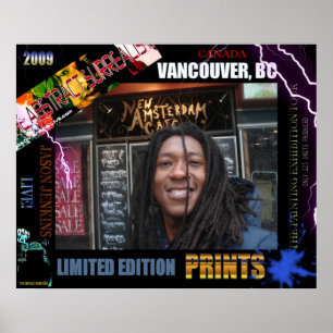 JASON JENKINS LIVE VANCOUVER LIMITED EDITION DRUCK POSTER