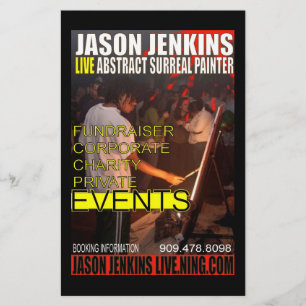 JASON JENKINS LIVE VERANSTALTUNGEN FLYER