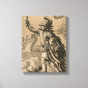 Jason kehrt mit der Goldenen Fleece zurück Leinwanddruck