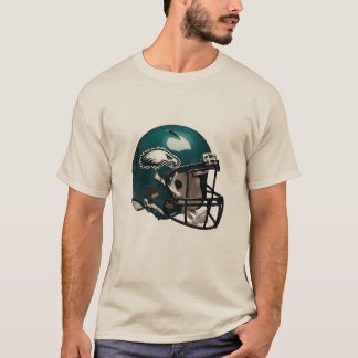 Jason Kelce Philadelphia Helmet Line Green68 ⭐ ⭐ ⭐ T-Shirt