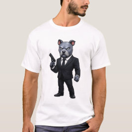 Jason Straytham Britischer Bulldoggen-Action-Held T-Shirt