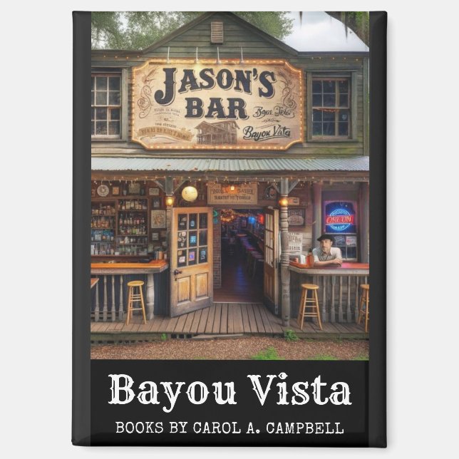 Jasons Bar – Southern Psychos Kollektion Magnet (Vorderseite)