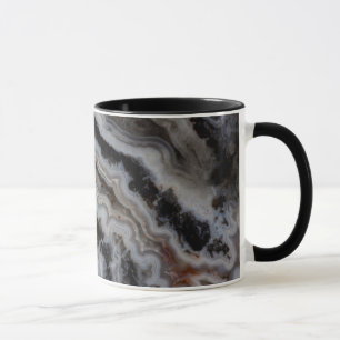 Jasper-Achat-Mischplatte Tasse