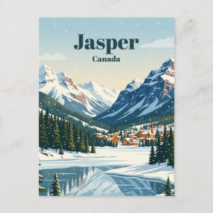 Jasper Alberta Kanada Postkarte