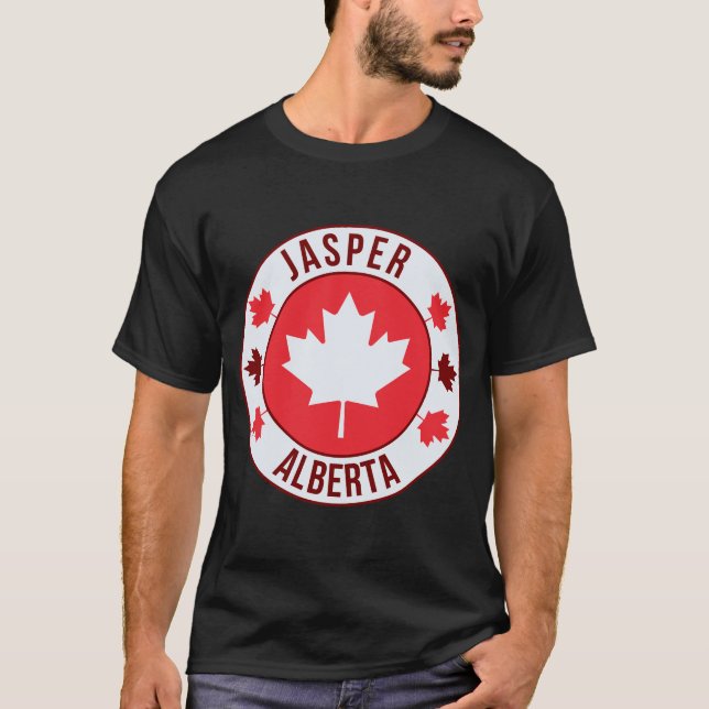 Jasper, Canada City T-Shirt | Travel & Hometown Pr (Vorderseite)