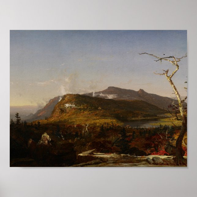 Jasper Francis Cropsey - Catskill Mountain House Poster (Vorne)
