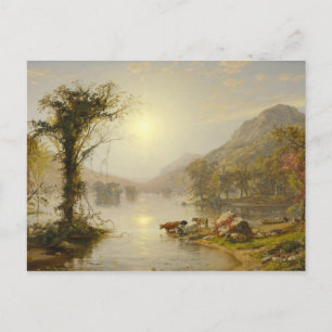 Jasper Francis Cropsey - Herbst auf Greenwood Lake Postkarte