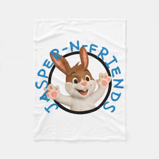 Jasper-n-friends blanket fleecedecke (Vorderseite)