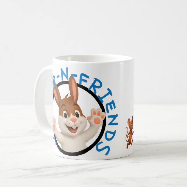Jasper-n-friends Tasse (Vorderseite Links)