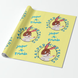 Jasper-n-friends Wrapping Paper Geschenkpapier