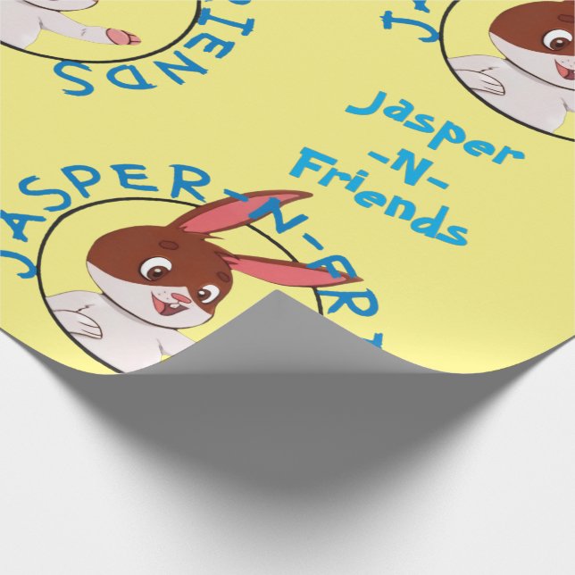 Jasper-n-friends Wrapping Paper Geschenkpapier (Ecke)