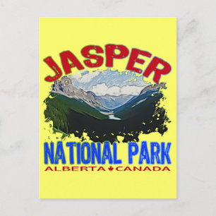 Jasper National Park, Alberta Canada Postkarte