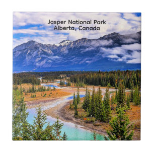 Jasper National Park, Alberta, Kanada Fliese