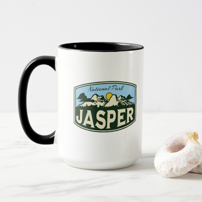 Jasper National Park Alberta Kanada Geschenke Tasse (Mit Donut)