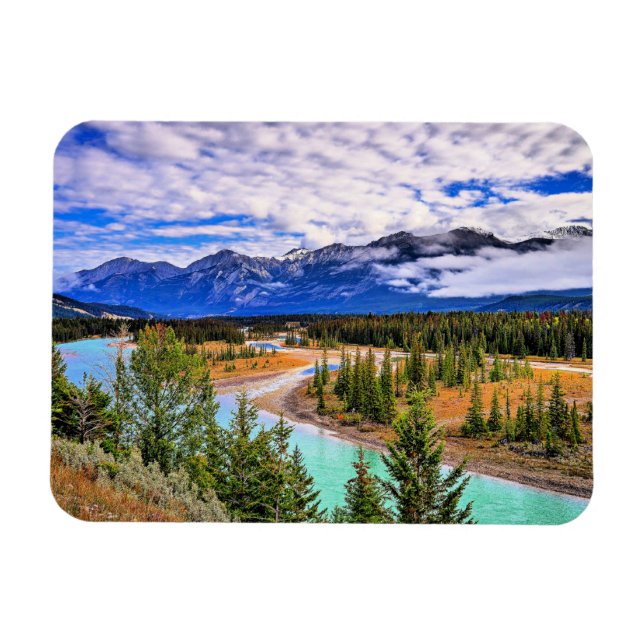 Jasper National Park, Alberta, Kanada Magnet (Horizontal)