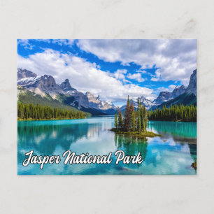 Jasper National Park, Alberta, Kanada Postkarte