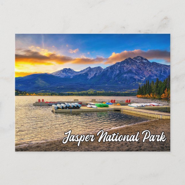 Jasper National Park, Alberta, Kanada Postkarte (Vorderseite)