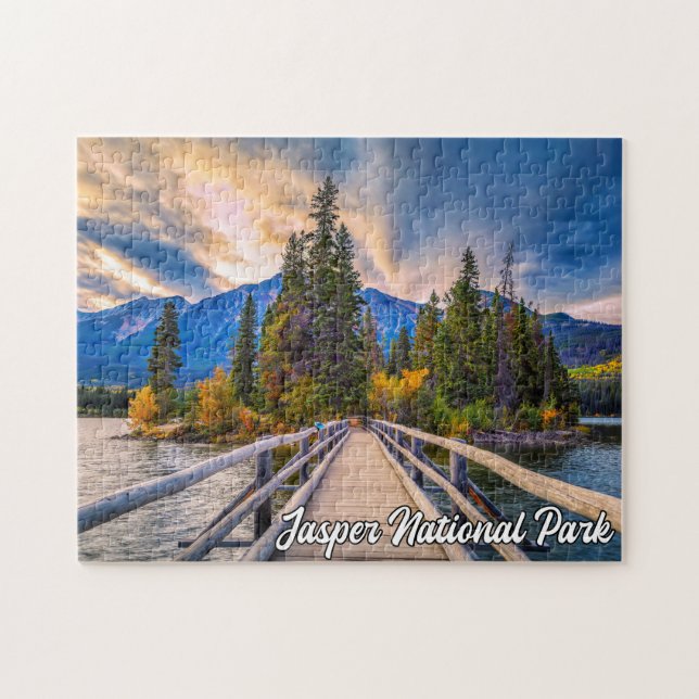 Jasper National Park, Alberta, Kanada Puzzle (Horizontal)