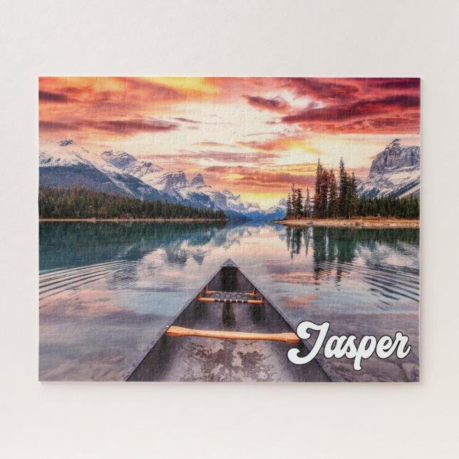 Jasper National Park, Alberta, Kanada Puzzle (Horizontal)
