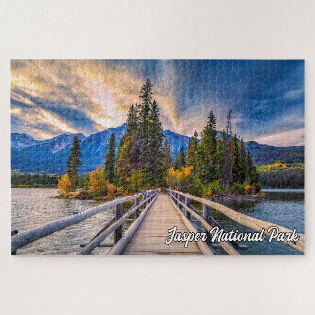 Jasper National Park, Alberta, Kanada Puzzle (Horizontal)