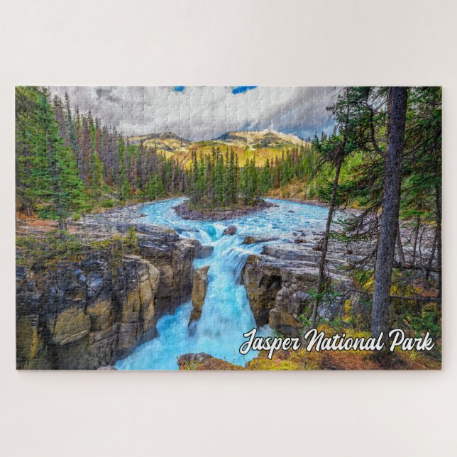 Jasper National Park, Alberta, Kanada Puzzle (Horizontal)