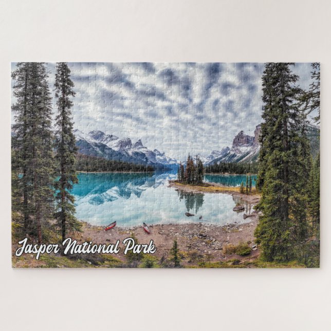 Jasper National Park, Alberta, Kanada Puzzle (Horizontal)