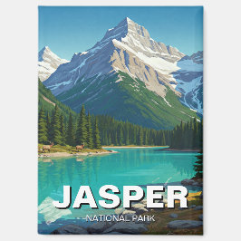 Jasper National Park Canada Magnet
