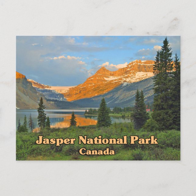Jasper National Park Canada Postkarte (Vorderseite)
