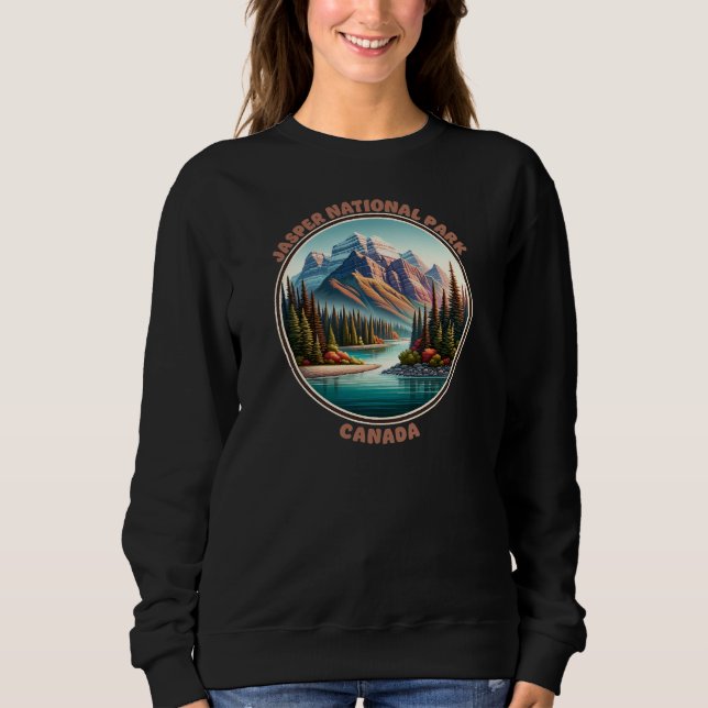 Jasper National Park Canada Sweatshirt (Vorderseite)