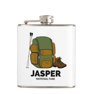 Jasper-Nationalpark-Backpack Flachmann