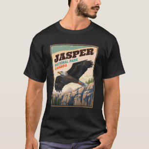 Jasper Nationalpark Eagle Vintag Look T-Shirt