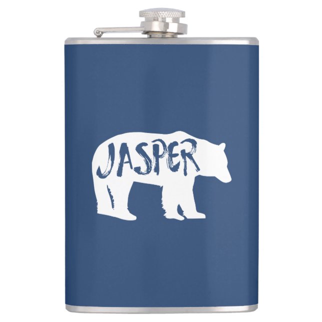 Jasper-Nationalpark Flachmann (Vorderseite)